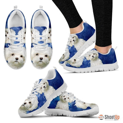 Maltese Dog Running Shoes For Women-Free Shipping - Deruj.com