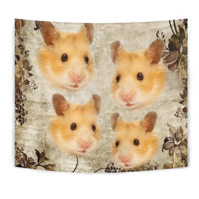 Amazing Golden Hamster Print Tapestry-Free Shipping - Deruj.com