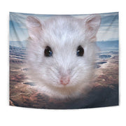Cute Campbell's Dwarf Hamster Print Tapestry-Free Shipping - Deruj.com
