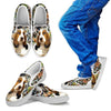 Amazing Basset Hound Print Slip Ons For Kids-Express Shipping - Deruj.com