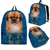 Tibetan Spaniel Dog Print Backpack-Express Shipping - Deruj.com