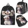 Shih Tzu Dog Print Backpack-Express Shipping - Deruj.com