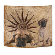 Amazing Bullmastiff Dog Print Tapestry-Free Shipping - Deruj.com