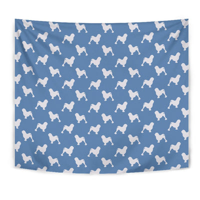 Lowchen Dog Pattern Print Tapestry-Free Shipping - Deruj.com