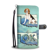 Cute Beagle Print Wallet Case-Free Shipping-OK State - Deruj.com
