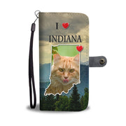 Maine Coon Cat Print Wallet Case-Free Shipping-IN State - Deruj.com