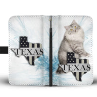 Siberian Cat Print Wallet Case-Free Shipping-TX State - Deruj.com