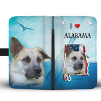 Cute Chinook Dog Print Wallet Case-Free Shipping-AL State - Deruj.com