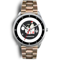 Japanese Chin Dog Washington Christmas Special Wrist Watch-Free Shipping - Deruj.com