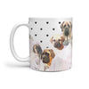 English Mastiff Mount Rushmore Print 360 White Mug - Deruj.com
