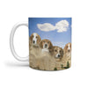 American Foxhound Mount Rushmore Print 360 Mug - Deruj.com