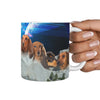 Dachshund Dog Mount Rushmore Print 360 Mug - Deruj.com