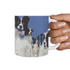 Border Collie Mount Rushmore Print 360 White Mug - Deruj.com