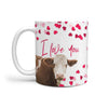 Simmental Cattle (Cow) Print 360 White Mug - Deruj.com
