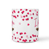 Simmental Cattle (Cow) Print 360 White Mug - Deruj.com