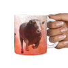 Limousin Cattle (Cow) Print 360 White Mug - Deruj.com