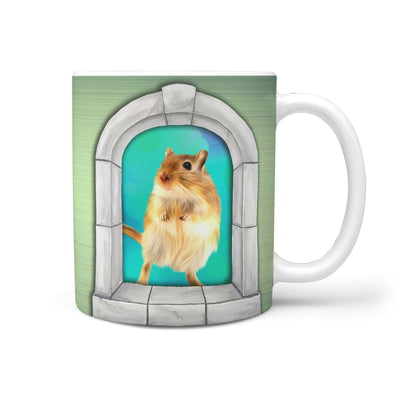 Lovely Golden Hamster Print 360 Mug - Deruj.com