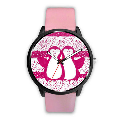 Cute Penguin Love Print Wrist Watch-Free Shipping - Deruj.com