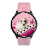 Himalayan guinea pig Pink Print Wrist Watch-Free Shipping - Deruj.com