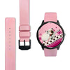 Himalayan guinea pig Pink Print Wrist Watch-Free Shipping - Deruj.com