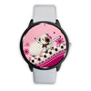 Himalayan guinea pig Pink Print Wrist Watch-Free Shipping - Deruj.com