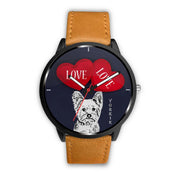 Yorkie with Love Print Wrist Watch-Free Shipping - Deruj.com
