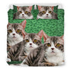 Lovely American Wirehair Cat Print Bedding Set-Free Shipping - Deruj.com