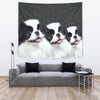 Cute Japanese Chin Dog Print Tapestry-Free Shipping - Deruj.com
