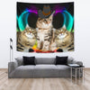 Cute Siberian Cat Print Tapestry-Free Shipping - Deruj.com