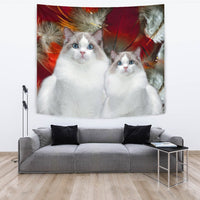Cute Ragdoll Cat Print Tapestry-Free Shipping - Deruj.com