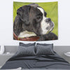 Boxer Dog Dotted Art Print Tapestry-Free Shipping - Deruj.com