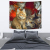 Maine Coon Cat Print Tapestry-Free Shipping - Deruj.com