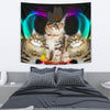 Cute Siberian Cat Print Tapestry-Free Shipping - Deruj.com