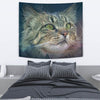 Amazing Norwegian Forest Cat Print Tapestry-Free Shipping - Deruj.com