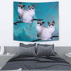 Lovely Snowshoe Cat Print Tapestry-Free Shipping - Deruj.com
