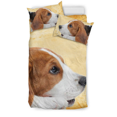 Beagle Puppy Print Bedding Set- Free Shipping - Deruj.com