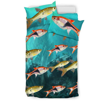 Beautiful Seluang Fish Print Bedding Set-Free Shipping - Deruj.com