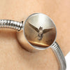 Norwegian Forest Cat Print Circle Charm Steel Bracelet-Free Shipping - Deruj.com