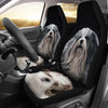 Cute Lhasa Apso Dog Print Car Seat Covers-Free Shipping - Deruj.com