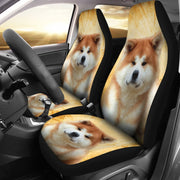 Akita Dog Print Car Seat Covers- Free Shipping - Deruj.com