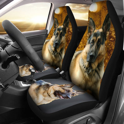 German Shepherd Print Car Seat Covers- Free Shipping - Deruj.com