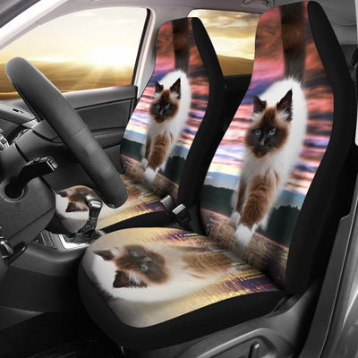 Amazing Walking Himalayan cat Print Car Seat Covers-Free Shipping - Deruj.com