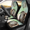 English Longhorn Cattle (Cow) Print Car Seat Covers-Free Shipping - Deruj.com