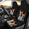 Ibizan Hound Dog On Black Print Car Seat Covers-Free Shipping - Deruj.com