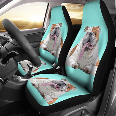 Bulldog Print Car Seat Covers- Free Shipping - Deruj.com
