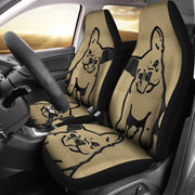 Cute BullDog Print Car Seat Covers-Free Shipping - Deruj.com
