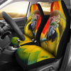 Blue and Yellow Macaw Print Car Seat Covers-Free Shipping - Deruj.com