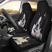 Boston Terrier Print Car Seat Covers- Free Shipping - Deruj.com