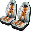 Cute Welsh Terrier Print Car Seat Covers-Free Shipping - Deruj.com