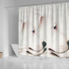 Dogo Argentino Dog Print Shower Curtain-Free Shipping - Deruj.com